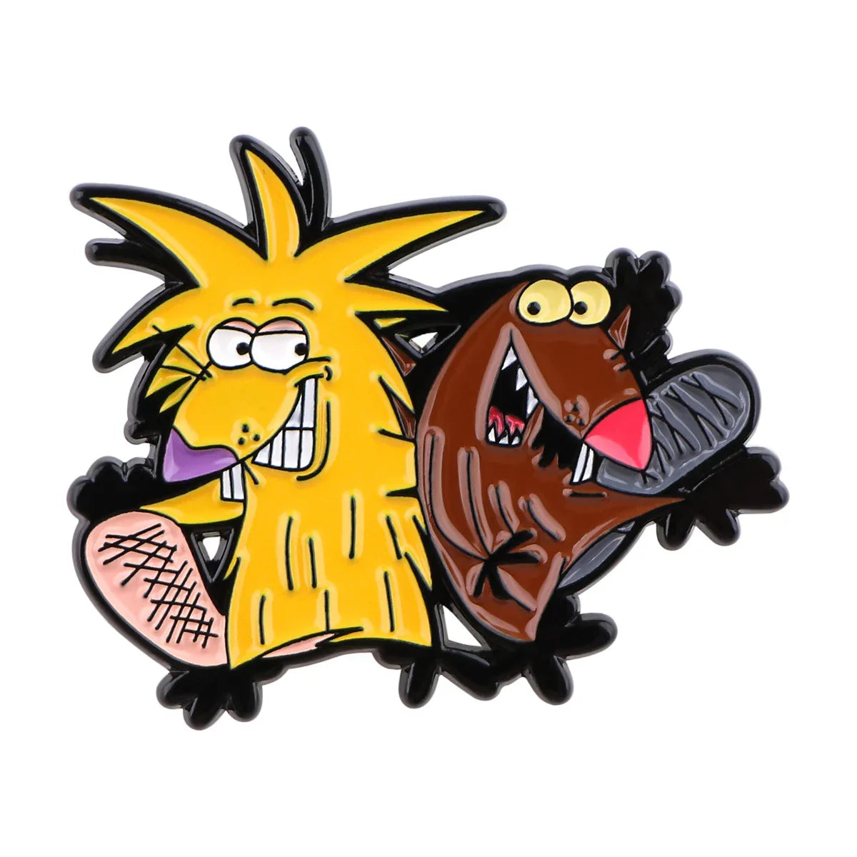 Beaver Enamel Pin Brooch Lapel Badge Fashion Jewelry Gifts