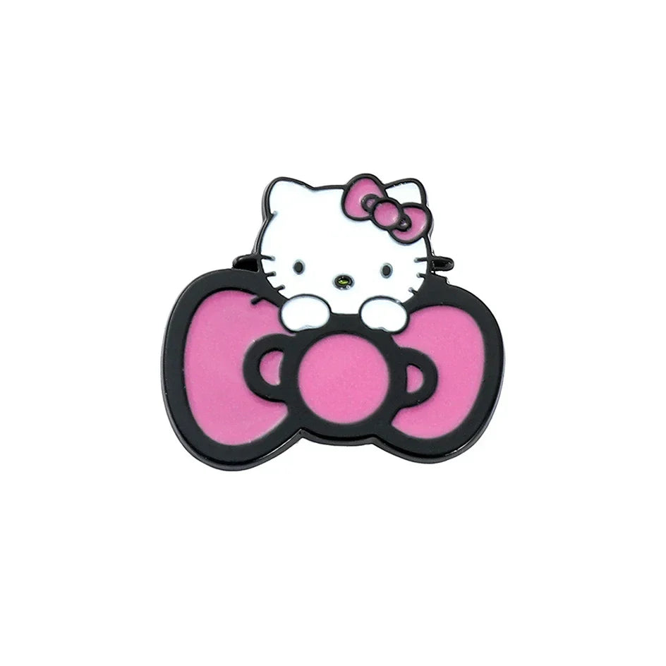 Hello Kitty Enamel Pins Kawaii Y2K Fashion Accessories