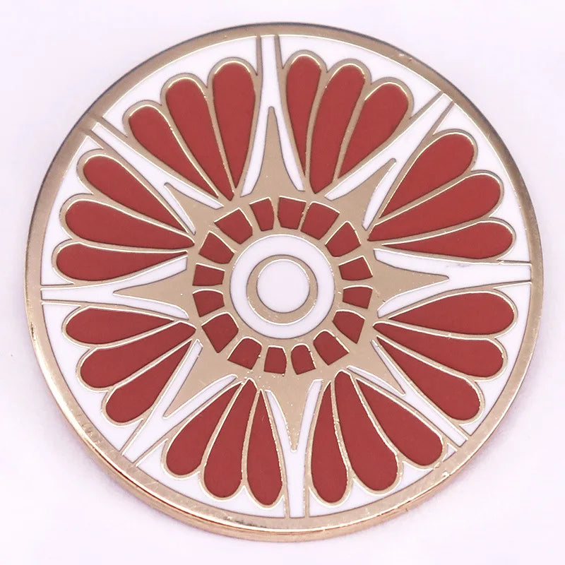 Pretty Flowers Enamel Pins High Quality Plant Lapel Badge Fashion Jewelry Brooch Gifts