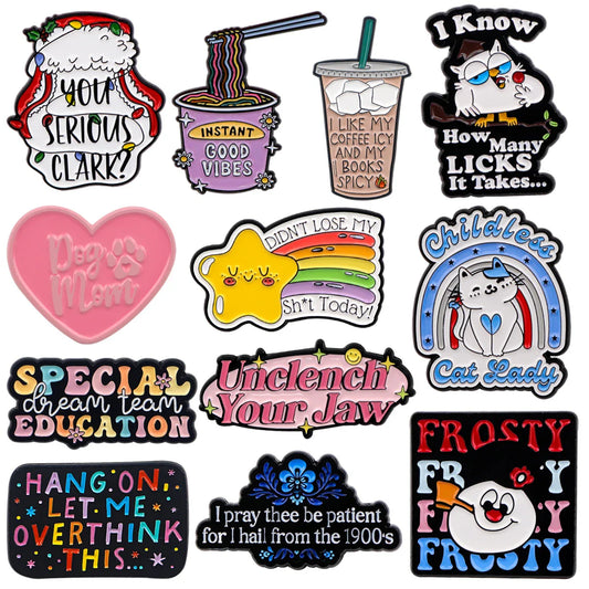 Enamel Cartoon Brooch Lapel Pin Badge Fashion Jewelry Gifts