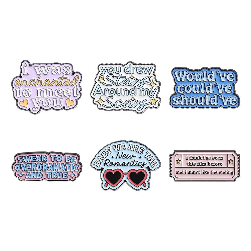 Famous Female Singer Enamel Pin Collection Brooch Lapel Backpack Badge Jewelry Gift