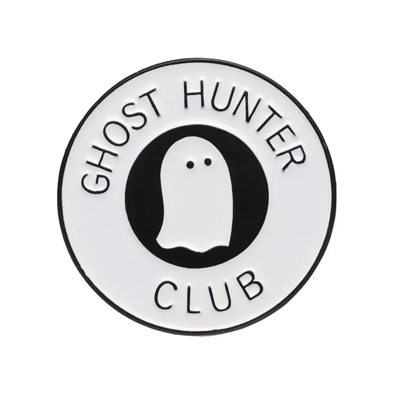Cute Ghost Enamel Pins - Free Spirit Boo Sheet Brooches Lapel Backpack Badge Halloween Jewelry Gifts