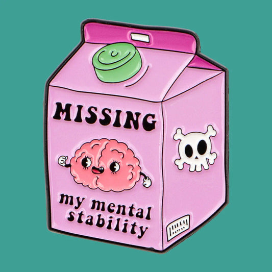 Brain Juice Funny Enamel Pin Cartoon Badge Cute Brooch Jewelry Gift