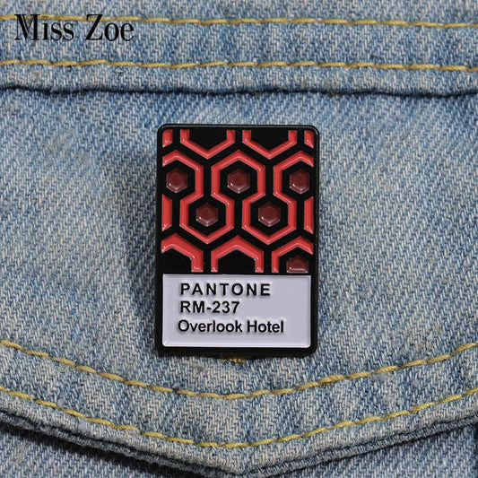 Horror Movie Enamel Pins Evil Killer Brooches Lapel Badges Halloween Gothic Jewelry Gift