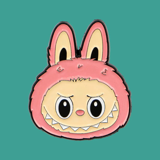 Kawaii Labubu Enamel Pin Anime Lapel Badge Monster Brooch Jewelry Gift