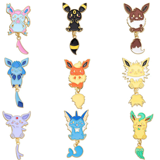 Kawaii Enamel Brooches Cute Pins Lapel Badges Fashion Jewelry Gifts