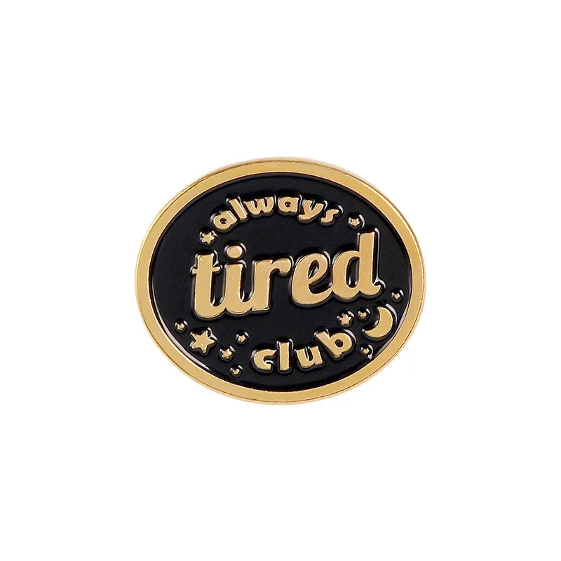 Cute Enamel Pins: Sleepy Sloth Cat Owl Brooches Lapel Pin Jewelry Gift Wholesale