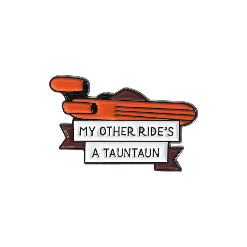 Land Speeder Enamel Pins Sci-fi Movie Brooches Lapel Badges Cartoon Jewelry Gift