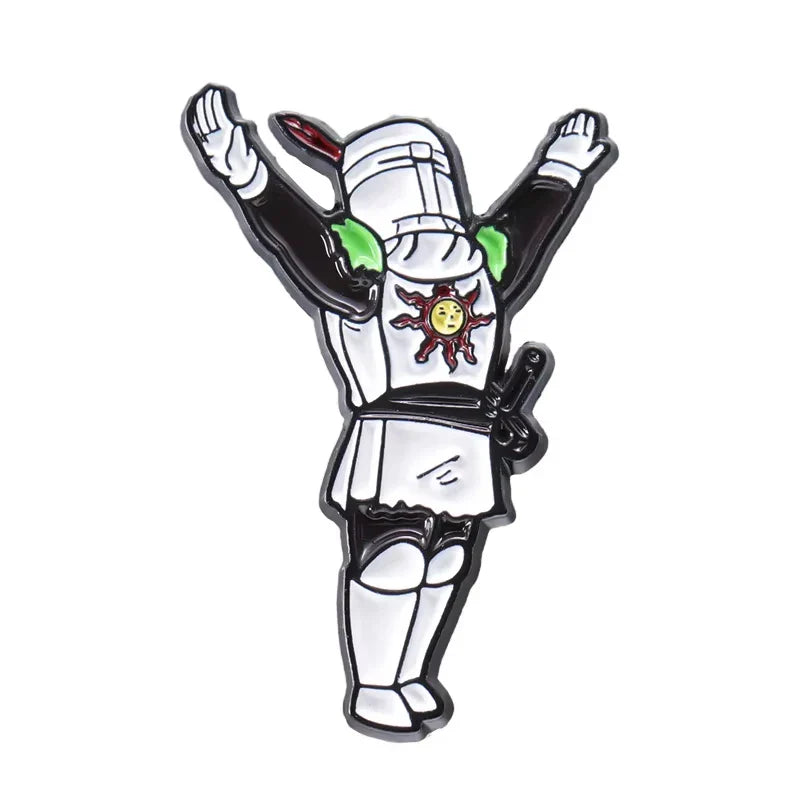 Solaire of Astora Enamel Pin Badge Brooch Gift