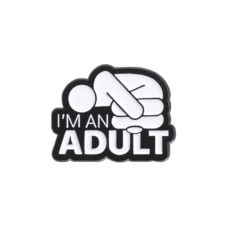 Embrace Yourself Enamel Pin Brooch Lapel Badge Jewelry Gift