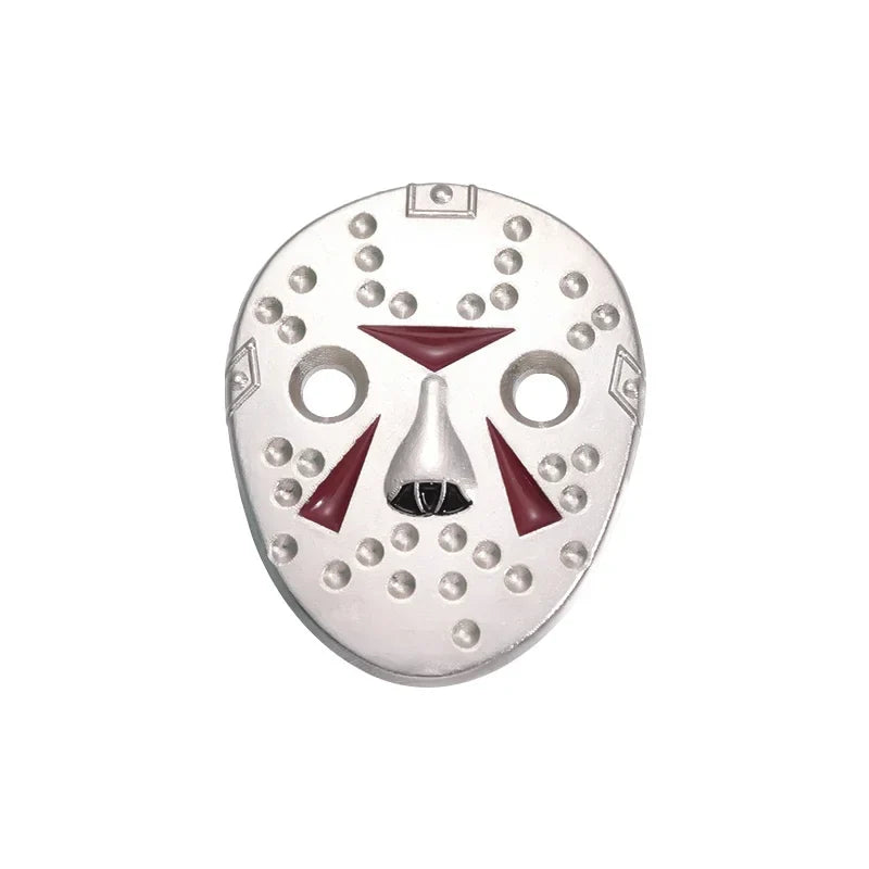 Horror Mask Enamel Pins Halloween Brooches Jewelry Accessories