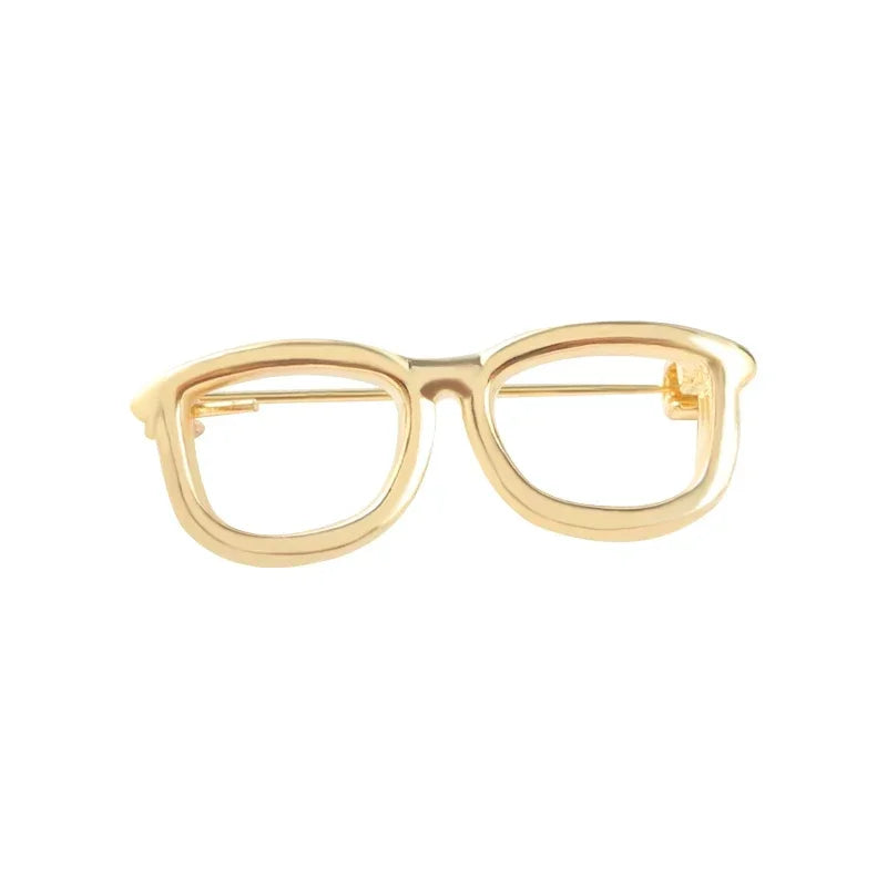 Cartoon Glasses Sunglasses Enamel Pin Brooch Badge Jewelry Gift