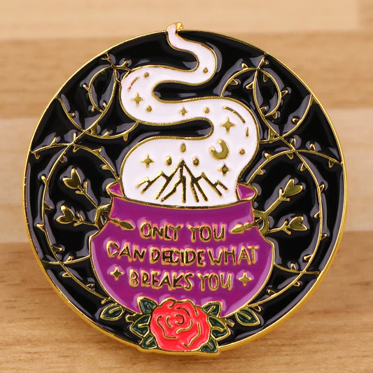Magic Enamel Pins Brooches for Women Clothing Backpack Lapel Badges Jewelry Gifts