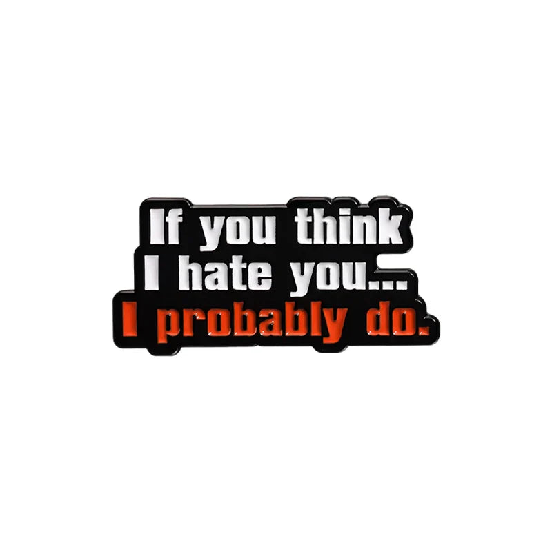 Sarcastic Enamel Pin: "Don't Bro Me If You Don't Know Me" Brooch Jewelry Gift