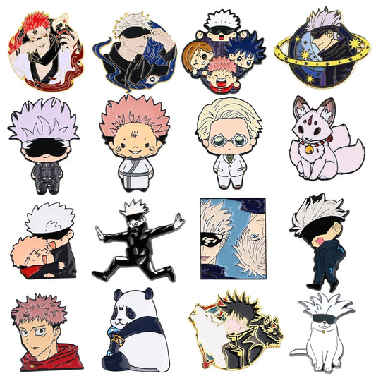 DZ2432 Anime Cute Enamel Pins Lapel Pin for Clothes Backpacks Badge Accessories