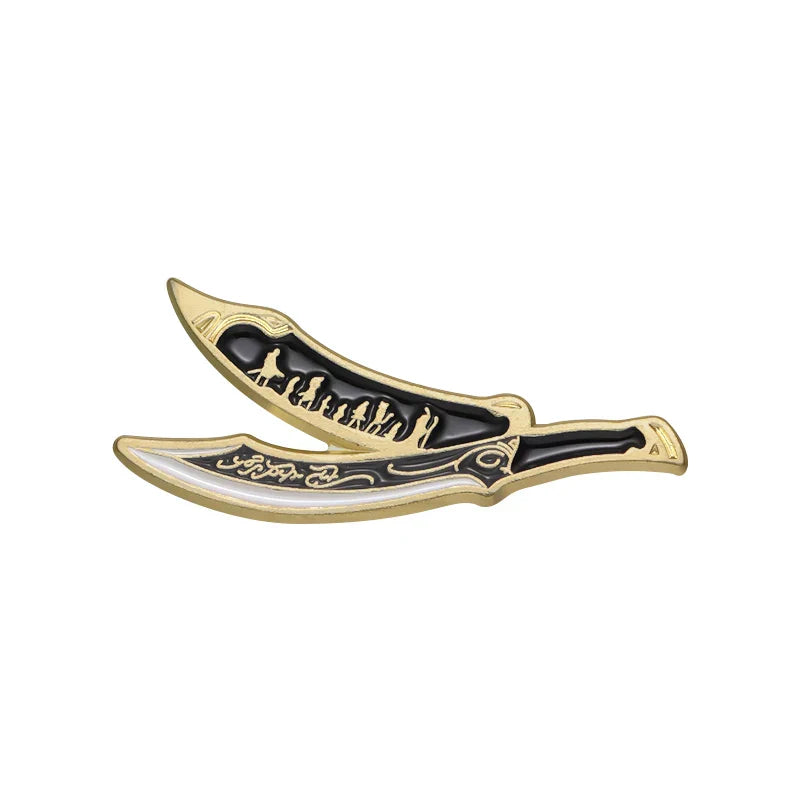 Fantasy Novel Enamel Pins Brooches Lapel Badges Jewelry Gift for Fans