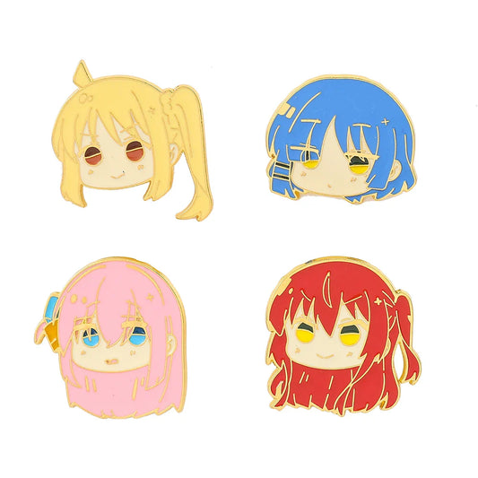 Bocchi the Rock Anime Enamel Pin Badge Accessory