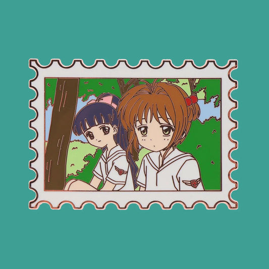 Anime Tomoyo Enamel Pins Sakura Brooches Lapel Badges Fashion Jewelry Gifts