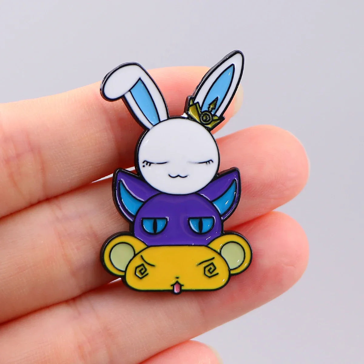 Cute Anime Enamel Pins for Backpacks and Clothes - Jewelry Gifts for Kids