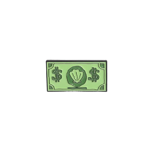 Creative Green Banknote Brooch Pin Badge Accessory