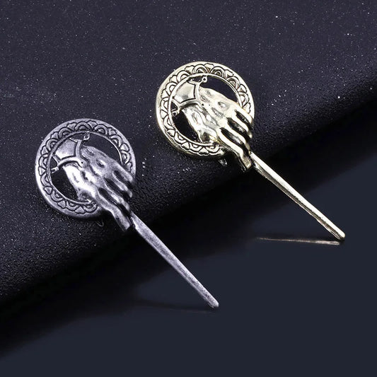Hand of the King Brooch Pin Vintage Punk Jewelry Gift