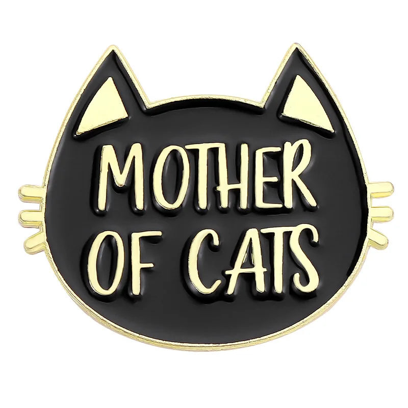 Cartoon Cat Rabbit Tinplate Pins Brooch Lapel Badges Jewelry Gift for Kids