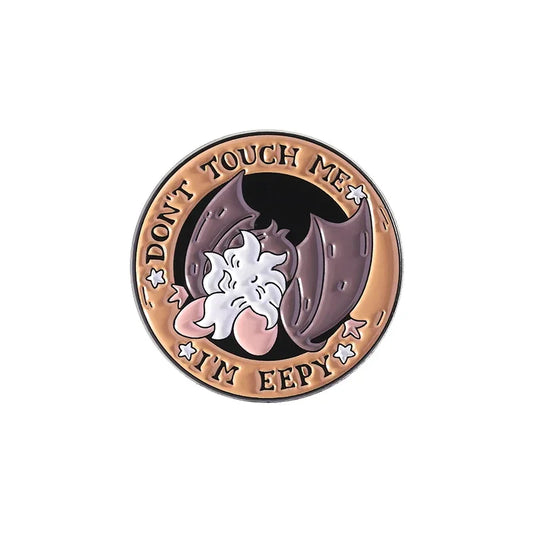 Eepy Enamel Pins Cartoon Animal Brooch Lapel Backpack Badge Jewelry Gift