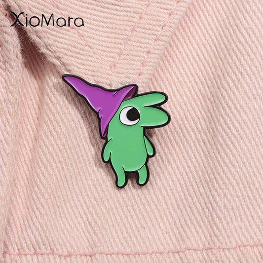 Comedy Animal Enamel Pin Cartoon Brooch Lapel Badge Jewelry Gift