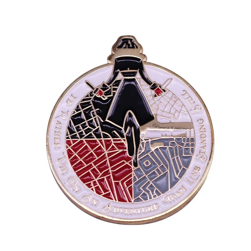 Defense Patronus Charm Enamel Pin Jewelry Accessories Gifts