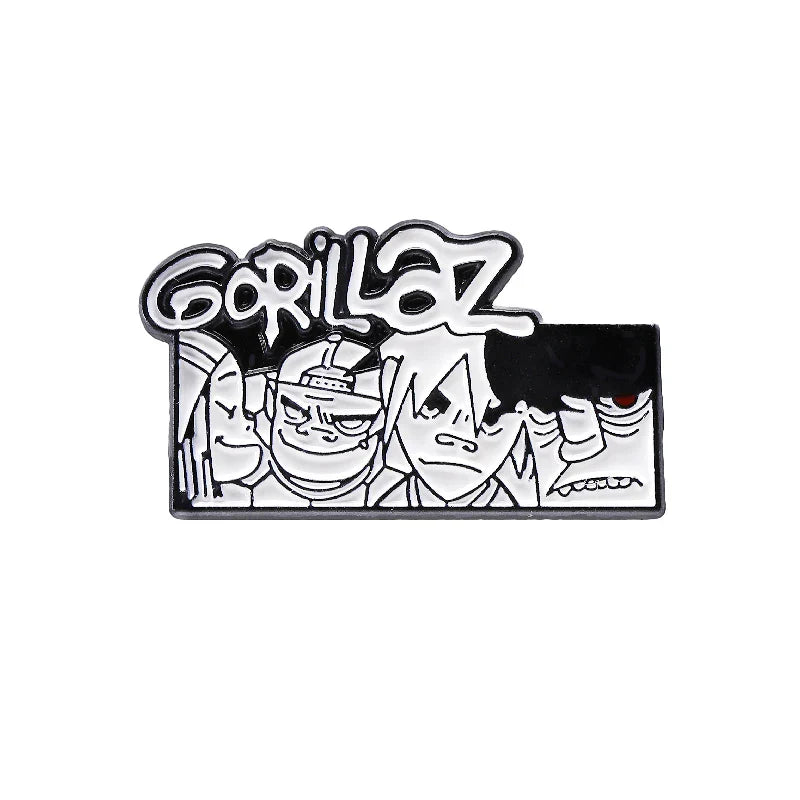 Horror Killer Enamel Pins Custom Faces Brooches Lapel Badges Gothic Jewelry Gift