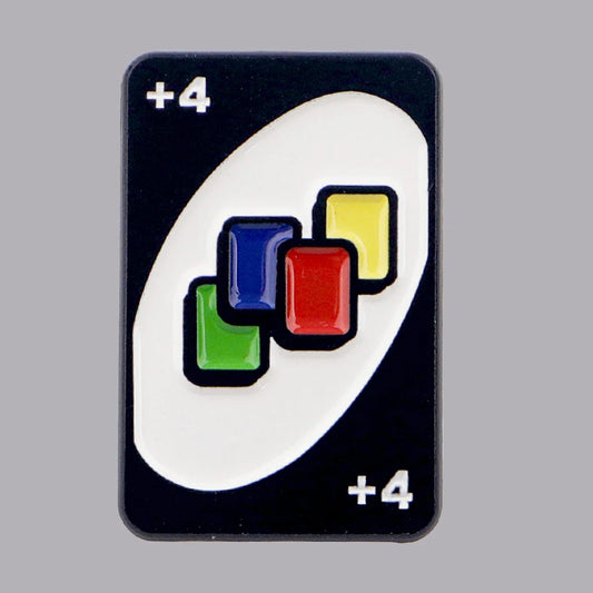 Card Game Enamel Pin Brooch Lapel Badge Backpack Clothing Accessories Jewelry Gifts