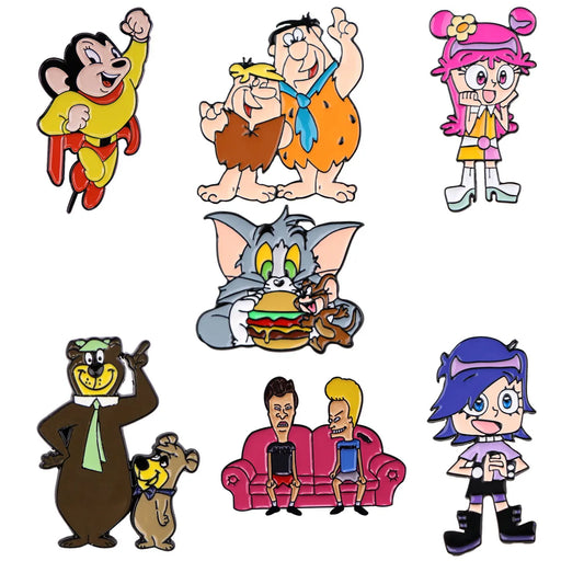 Anime Cartoon Character Enamel Pins Brooch Lapel Badge Jewelry Accessories Gifts