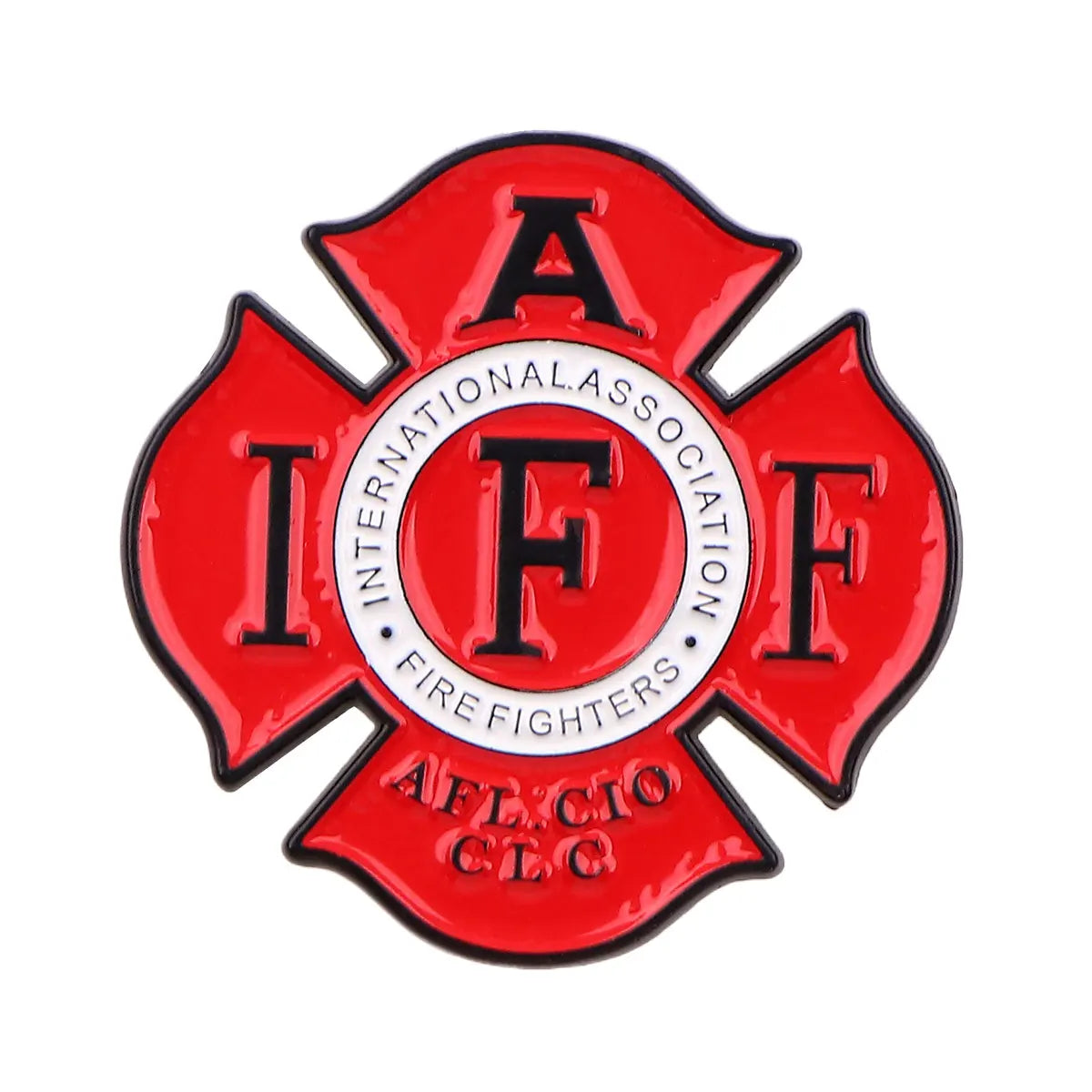 Firefighter Enamel Pins Brooches for Kids Clothing Backpack Lapel Badges Metal Jewelry Accessories