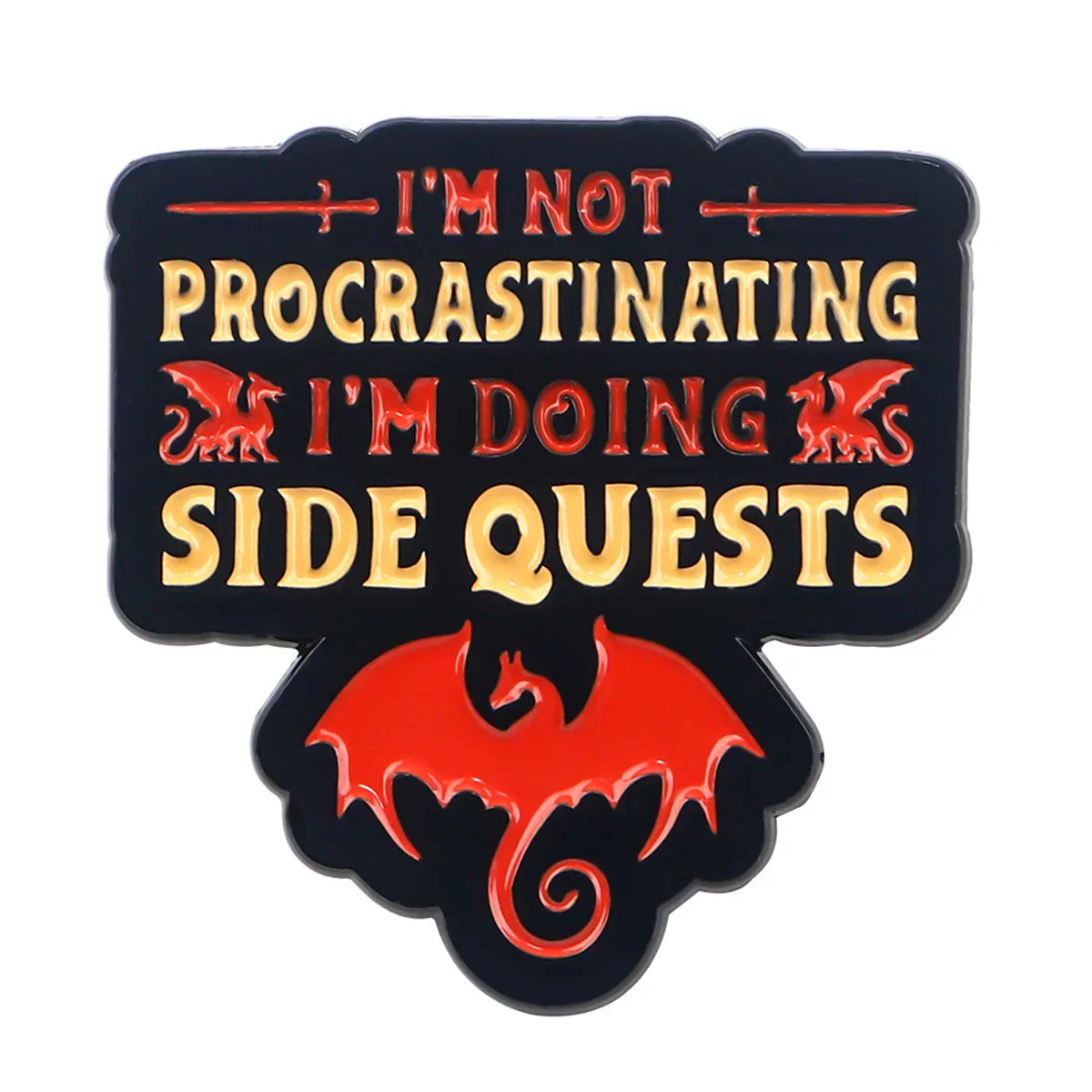 Game Quotes Enamel Pins Lapel Badge Backpack Accessories Fashion Jewelry Gifts