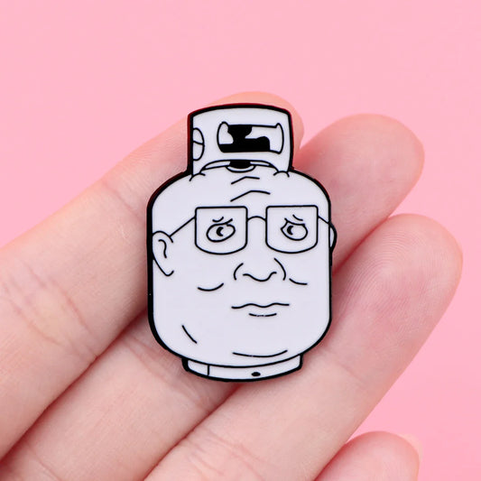 Funny Cartoon Character Enamel Pin Brooch for Backpacks and Clothes