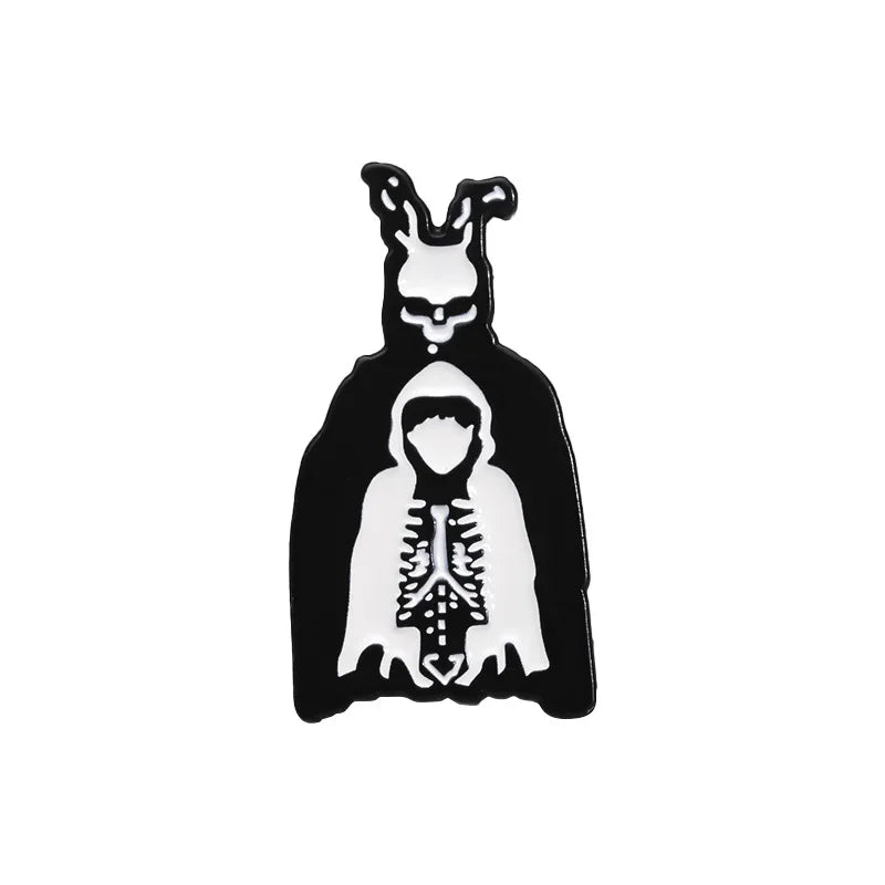 Sci-Fi Movie Character Enamel Pins Gothic Jewelry Gift Wholesale