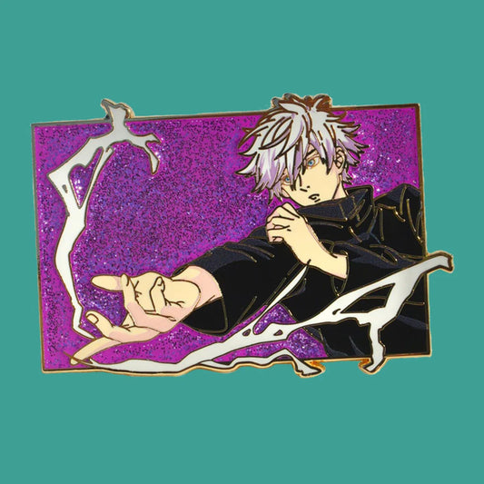 Cool Powerman Anime Enamel Pin Lapel Badge Souvenir Brooch Jewelry Gift