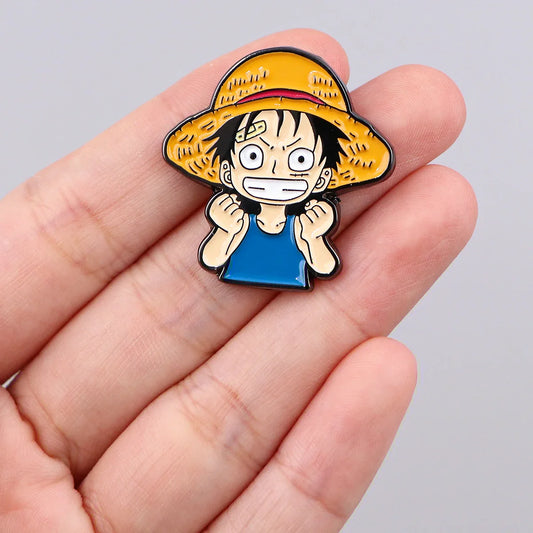 Anime Enamel Pins Cartoon Brooch Lapel Badges Fashion Jewelry Gifts