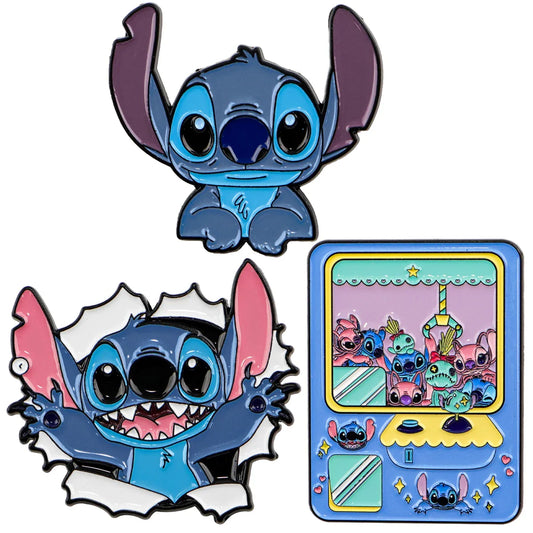 Lovely Stitch Enamel Pin Doll Brooch Lapel Badge Fashion Jewelry Gifts
