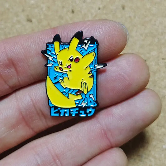 Pikachu Anime Enamel Pin Lapel Badge Brooch Fashion Jewelry Gift