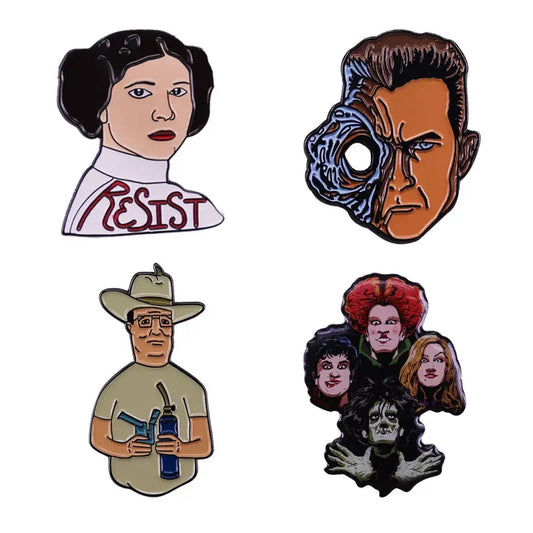 Magic Figure Enamel Pins Cartoon Lapel Brooch Badge Accessories Gift