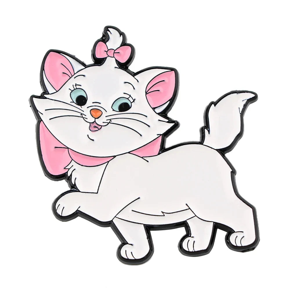 Cute Cartoon Enamel Pin Brooches for Women - Lapel Pins, Backpack Accessories, Fashion Jewelry Gifts