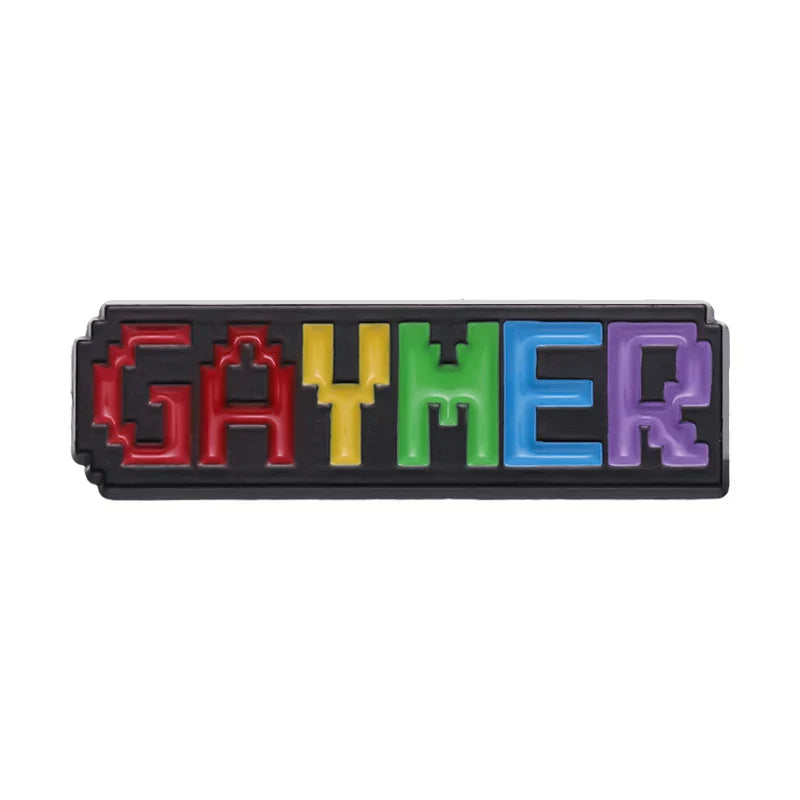 Rainbow Cat Enamel Pin LGBT Heart Brooch Lapel Badge Gift