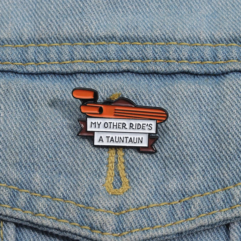 Land Speeder Enamel Pins Sci-fi Movie Brooches Lapel Badges Cartoon Jewelry Gift