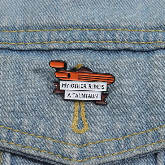 Land Speeder Enamel Pins Sci-fi Movie Brooches Lapel Badges Cartoon Jewelry Gift