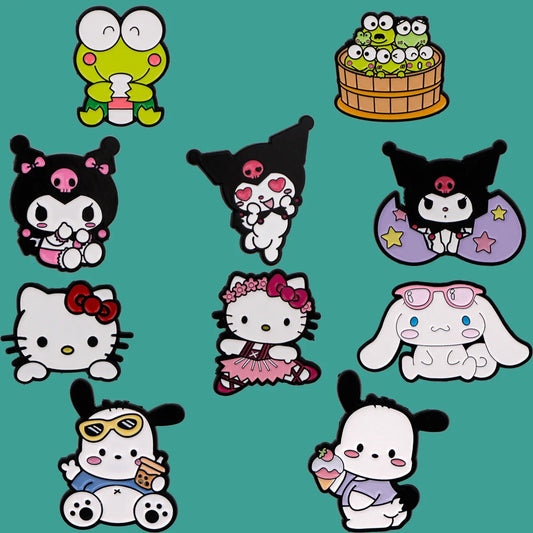 Kawaii Kitty Enamel Pin Lapel Brooch Badge for Backpacks and Clothes