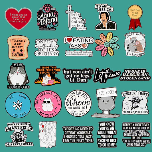 Jessica! Enamel Pin Lapel Pin for Backpacks, Clothes, Jewelry Gifts
