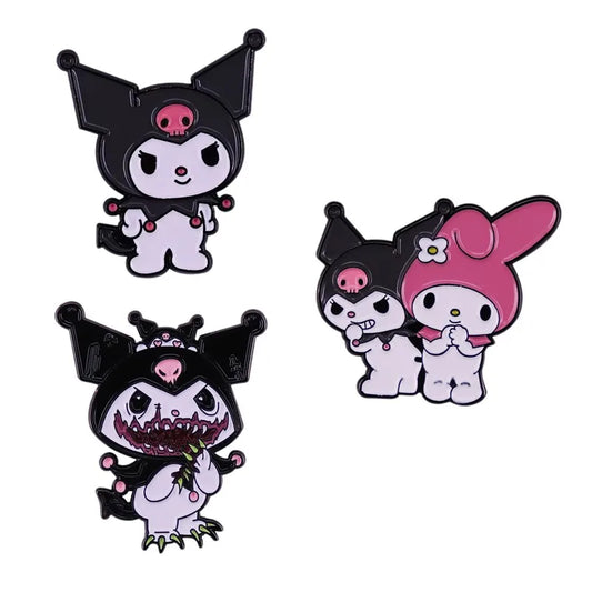 Enamel Rabbit Cartoon Brooch Lapel Pin Wholesale