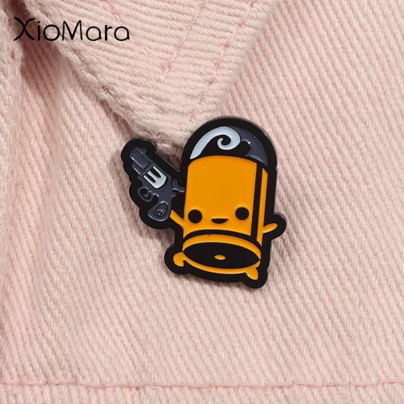 Anime Enamel Pin Cartoon Brooch Lapel Backpack Badge Jewelry Gift