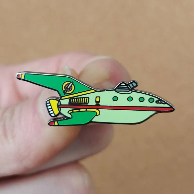 Creativity Airship Enamel Pins for Backpacks and Brooches for Women